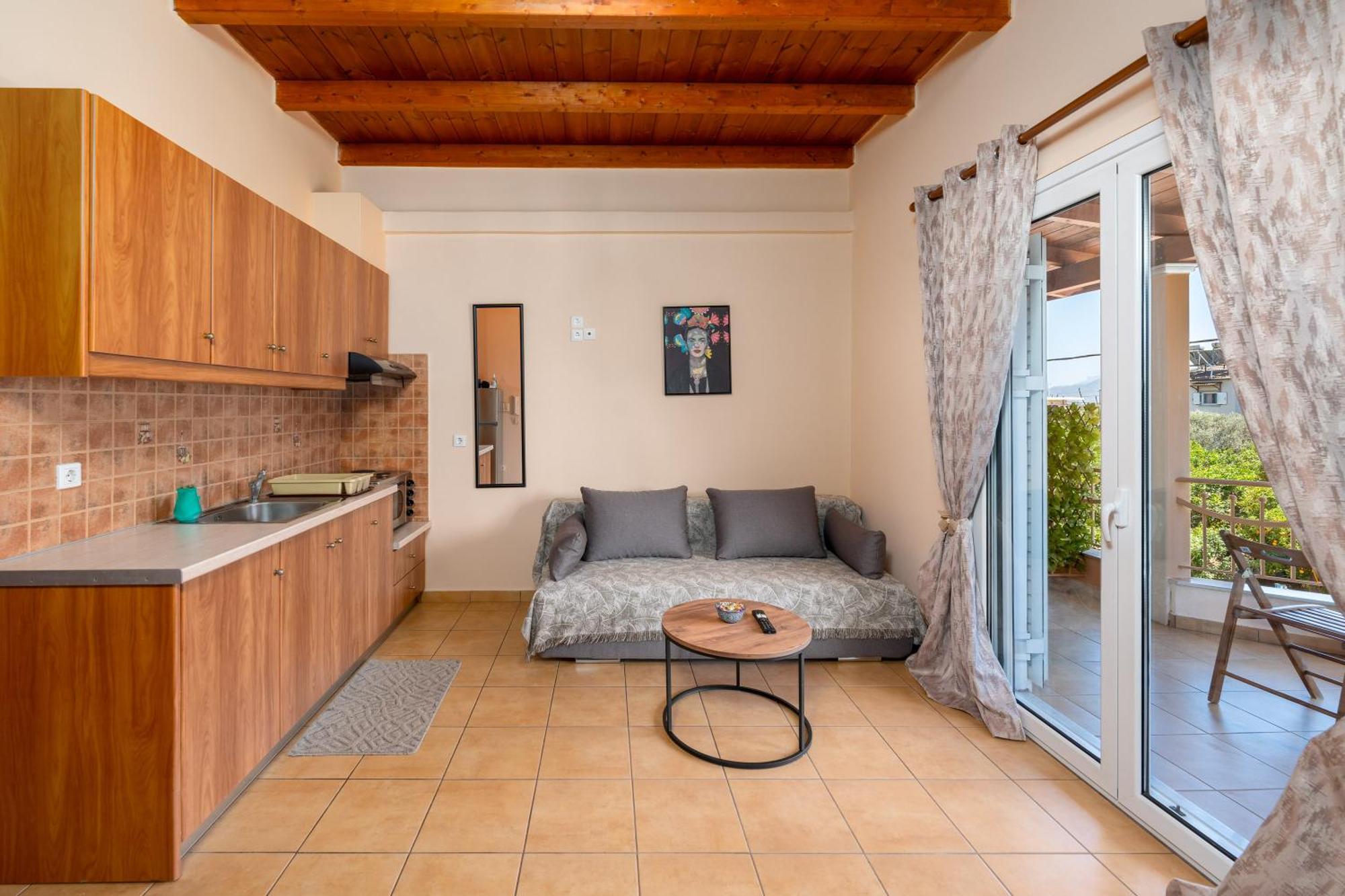 Eagle'S Nest City Apartments Aigio Rum bild